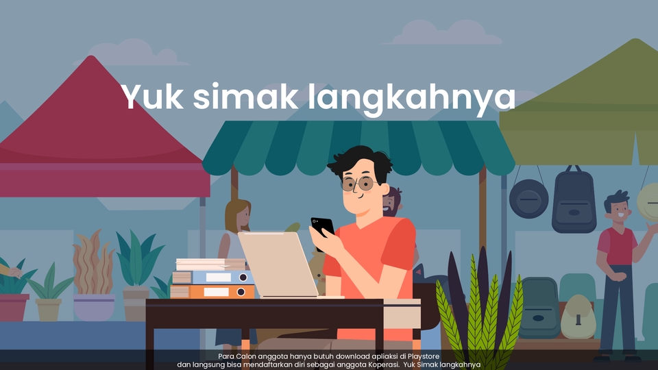 Jasa motion graphic untuk membuat iklan pendek animasi dengan desain yang menarik dan profesional.