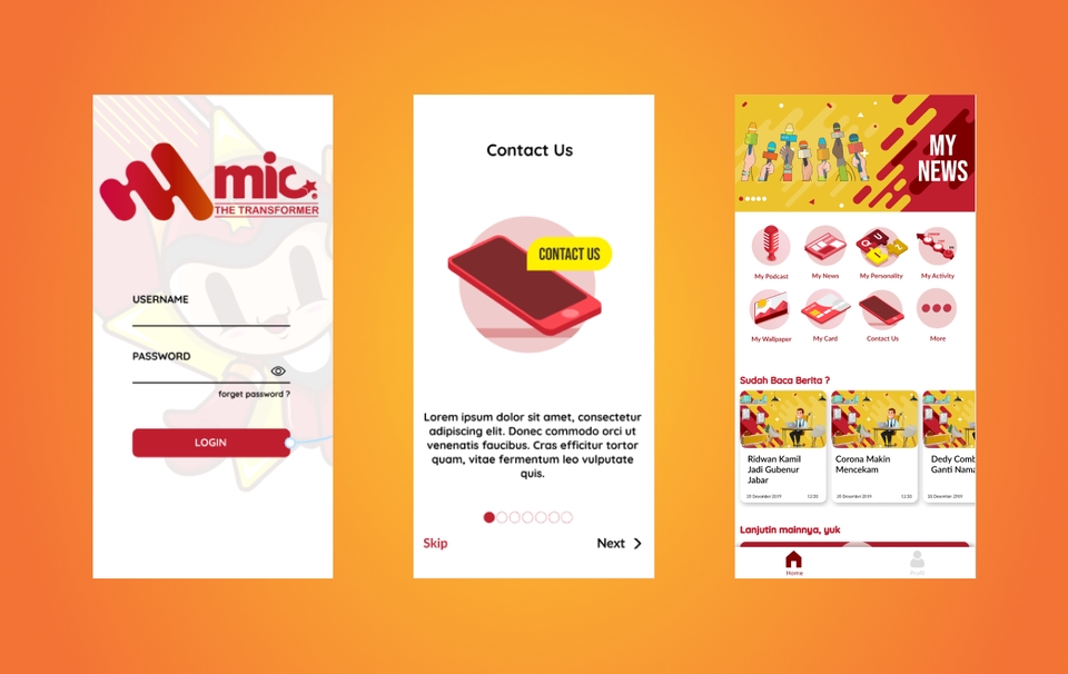Aplikasi Ponsel - React Native Developer - 2