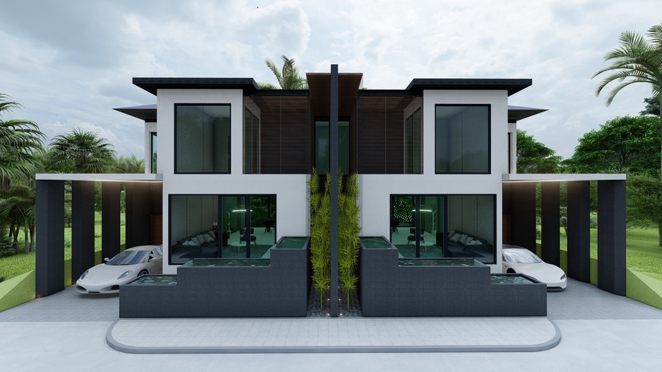 เขียนแบบวิศวกรรมและออกแบบโครงสร้าง - รับงานเขียนแบบ-ออกแบบ บ้าน/อาคาร/ร้านอาหาร ภายใน-ภายนอก - 1