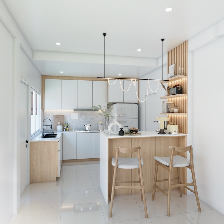 รับออกเเบบตกเเต่งภายใน/ทำภาพ 3d Interior Perspective