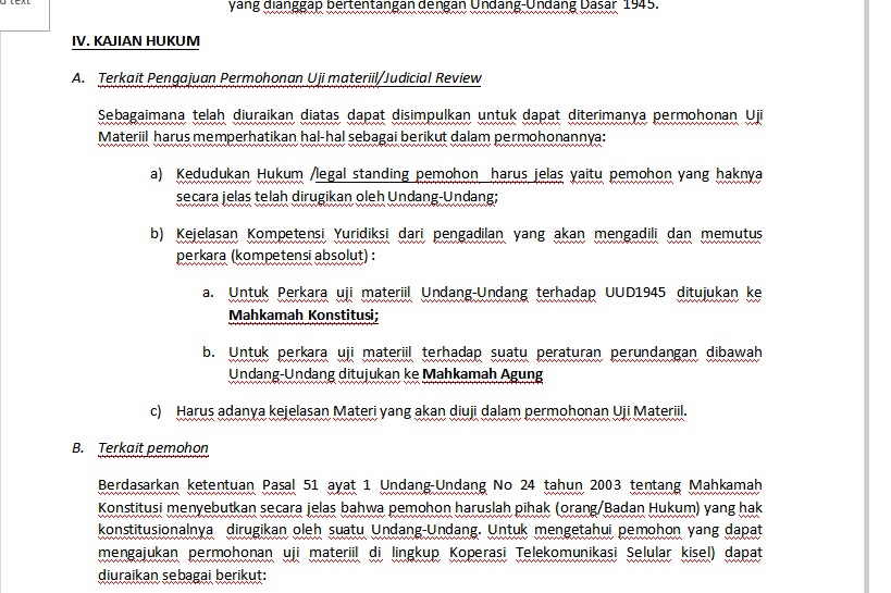 Hukum - Kajian Hukum/Legal Opini - 5