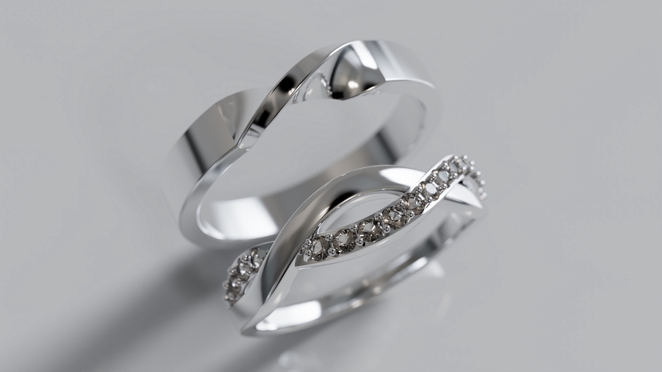 3D & Perspektif - pembuatan 3d Jewelry - 3