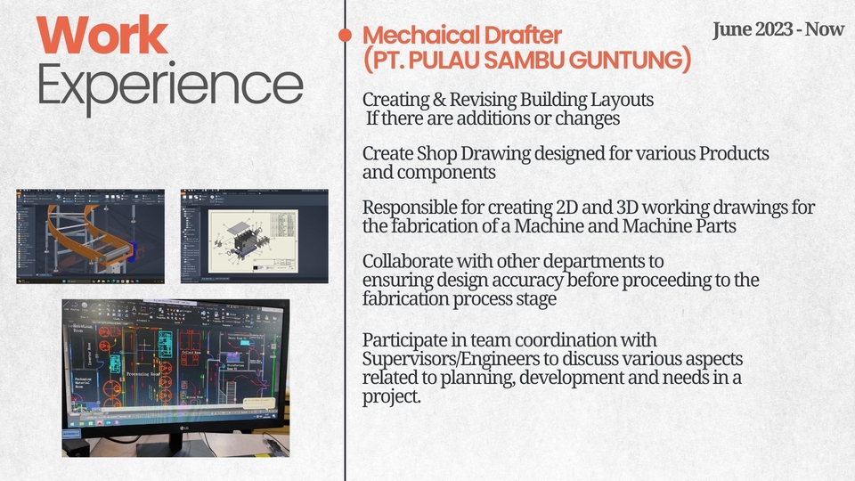 Jasa drafter autocad freelance, membuat gambar 2D dan 3D untuk mesin dan komponen mesin.