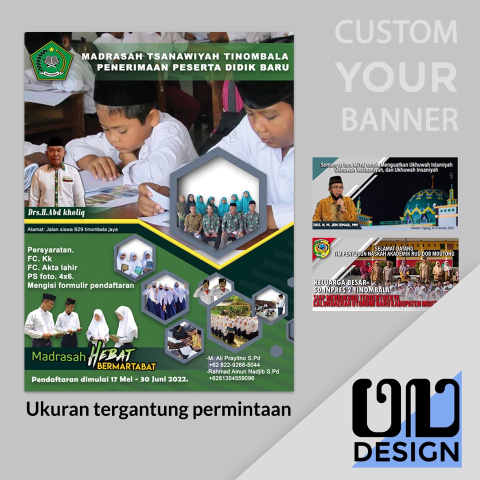 Edit Gambar & Photoshop - Ganti Background pas foto alami dan rapi - 4