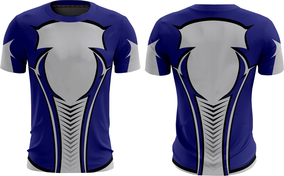 Desain Kaos & Motif - DESIGN JERSEY CUSTOM DARI MOCKUP KE POLA WAKTU PENGERJAAN 1 HARI - 3