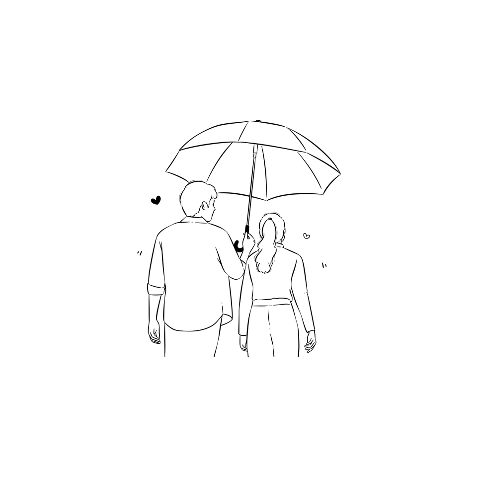 วาดภาพลายเส้น - รับวาดภาพลายเส้น สไตล์มินิมอล - 11