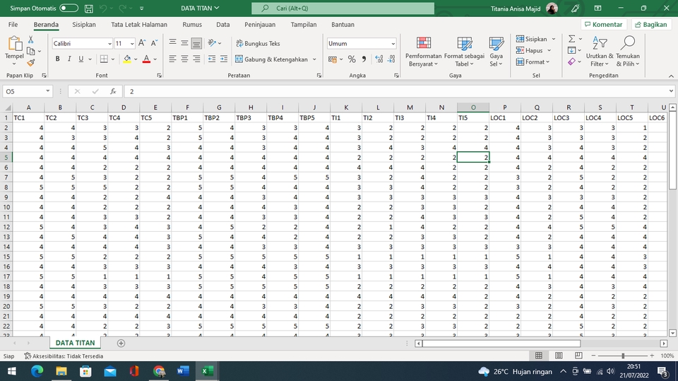 Entri Data - Entri Data (Ms. Word, Excel, Google Form) - 3