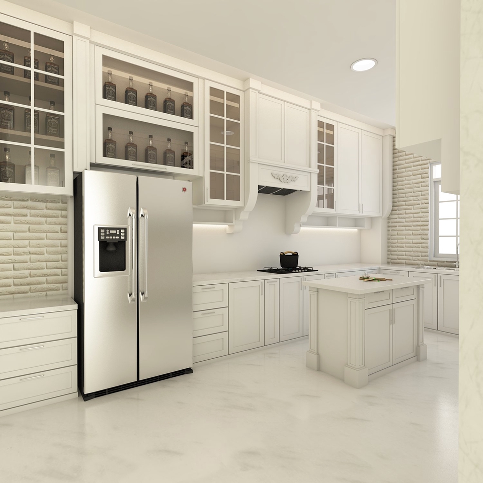 3D & Perspektif - DESAIN INTERIOR 3D REALISTIS RENDERING - 4