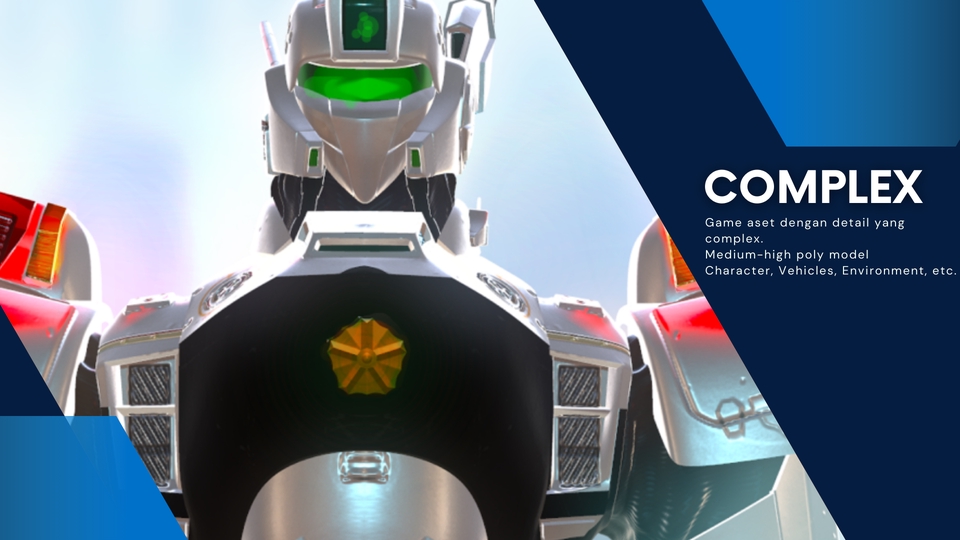 Jasa pembuatan video animasi 3D dengan karakter robot futuristik