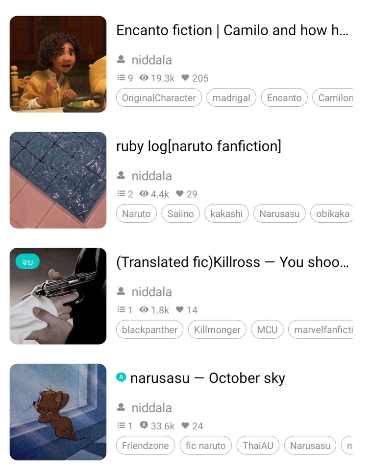 เขียนนิยาย / เรื่องสั้น - รับแต่งนิยาย/แฟนฟิคชั่น - 6