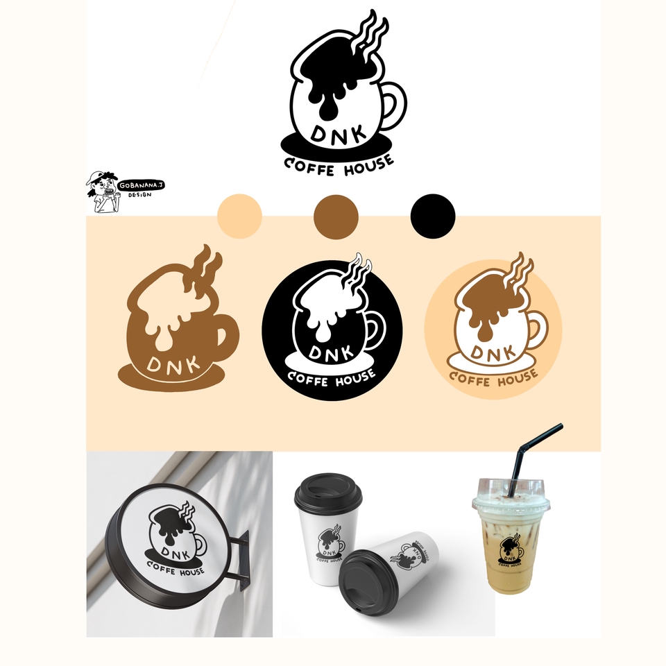 Logo - LOGO DESIGN : ออกแบบโลโก้การ์ตูนน่ารัก สไตล์มินิมอล - 4