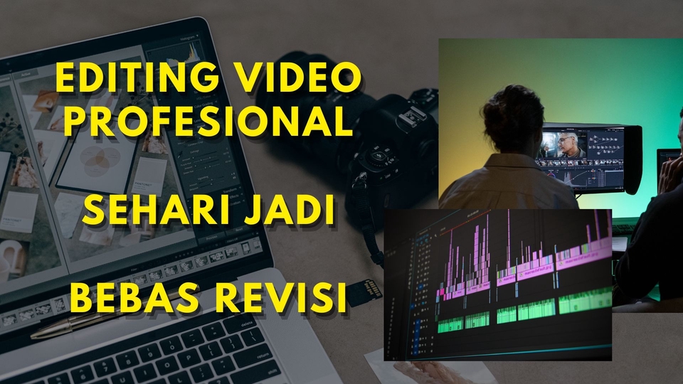 Video Editing - Editing Video Bebas dengan hasil Professional, Bebas Revisi, Jadi 1 Hari  - 1
