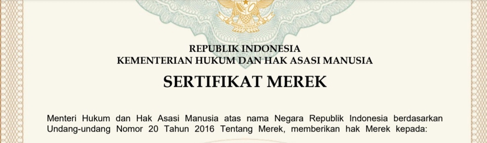Hukum - Daftar Merek HKI - 4