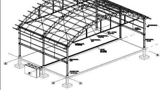 CAD Drawing - Assembly Drawing & Erection Drawing - 1