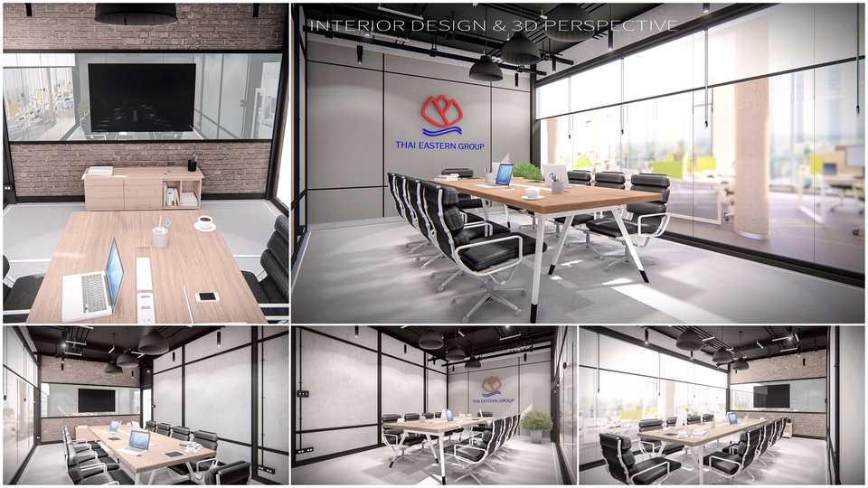 3D Perspective - รับทำภาพ / ออกแบบ / ปรึกษา งาน 3D Perspective / 3D Animation บ้าน, ตึกแถว, คอนโด, โรงแรม, Interior - 17