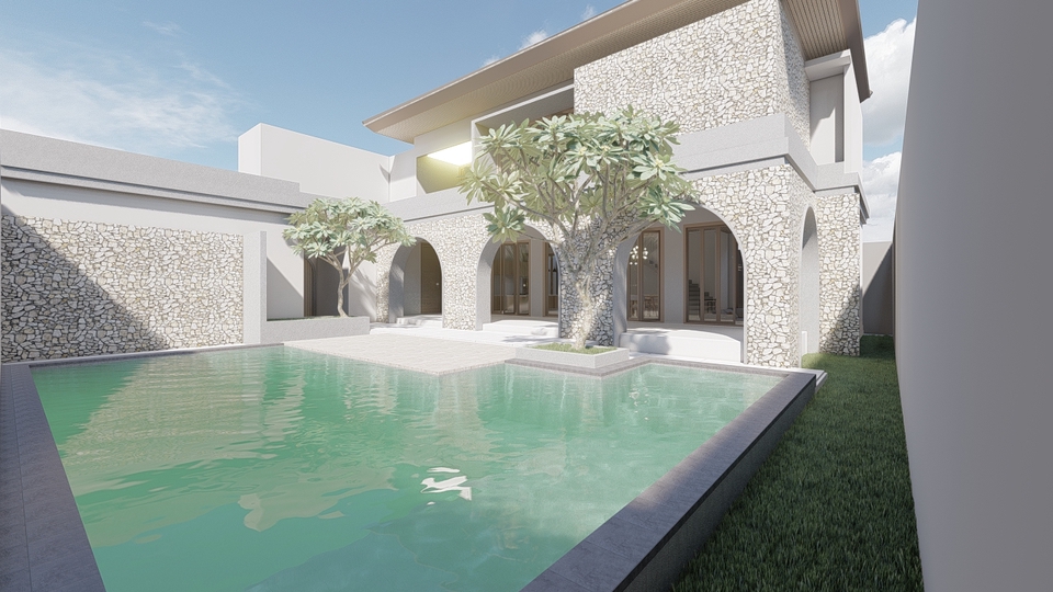 3D & Perspektif - 3d render arsitektur - 5