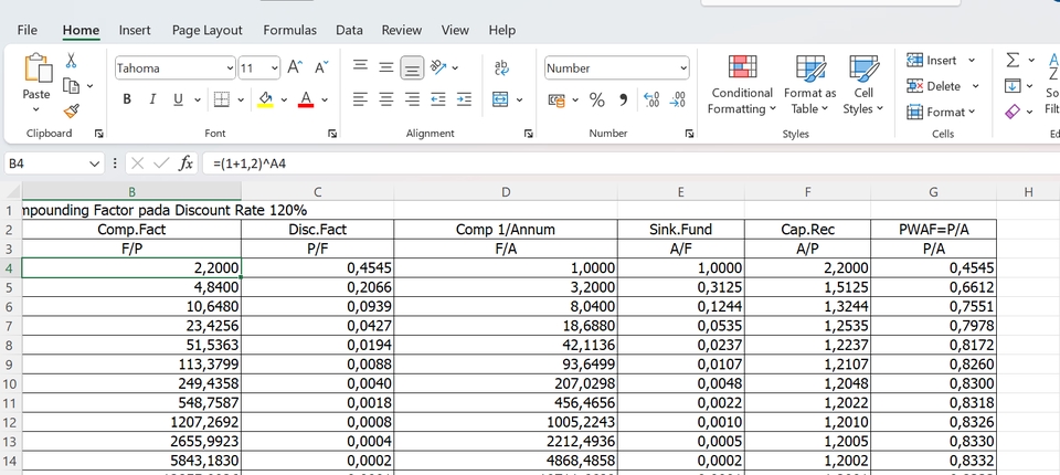 Entri Data - Entery Data Excel - 3