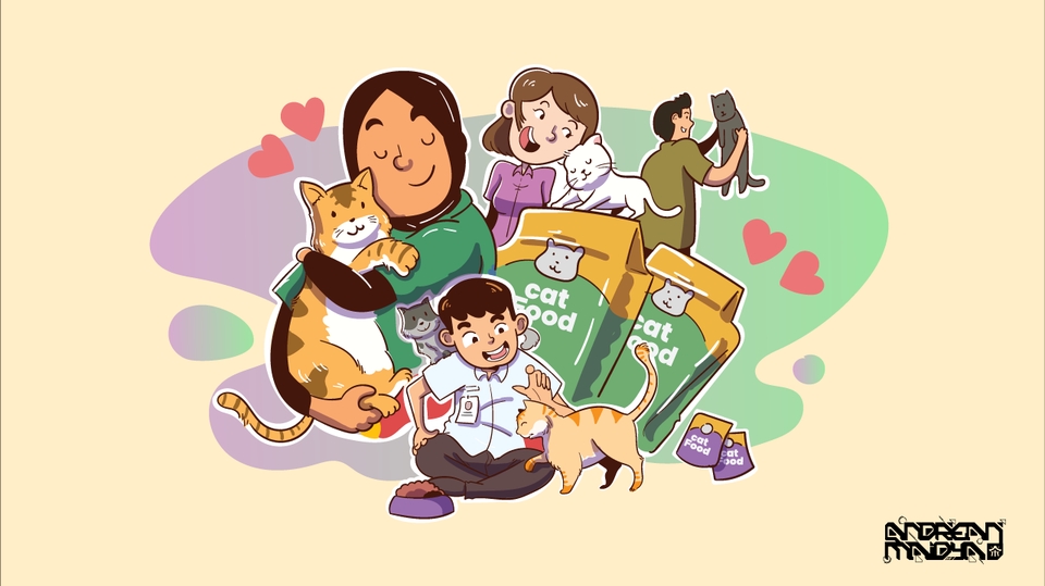 Gambar dan Ilustrasi - jasa pembuatan illustrasi cartoon - 7