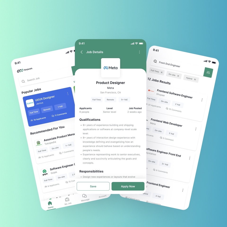 UI & UX Design - UI/UX Design | Mobile - 2