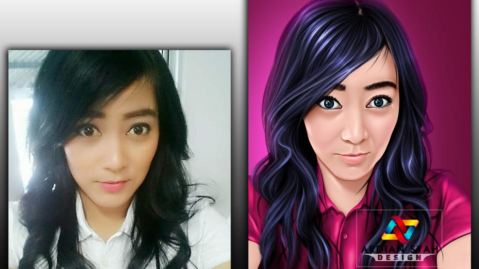 Edit Gambar & Photoshop - SMUDGE PAINTING AND CARICATURE - 2