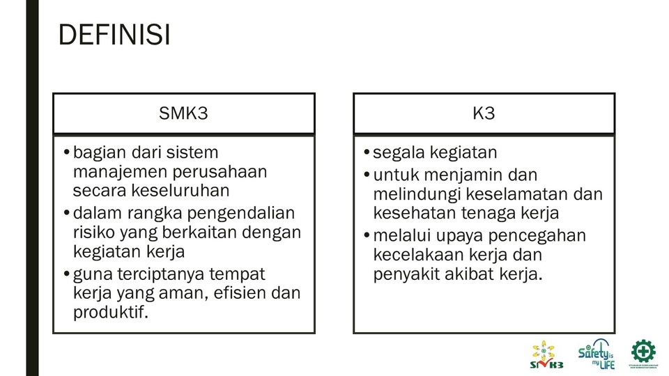 Jasa Lainnya - Konsultasi Penerapan Sistem Manajemen Keselamatan dan Kesehatan Kerja (SMK3) - 2