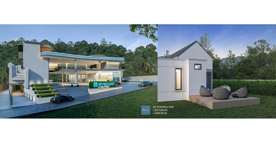 3D Perspective - รับทำภาพ 3D Perspective  Exterior/Interior & 3D Animation รับออกแบบอาคารทกประเภท,ทำภาพ 3D โดยสถาปนิก - 28