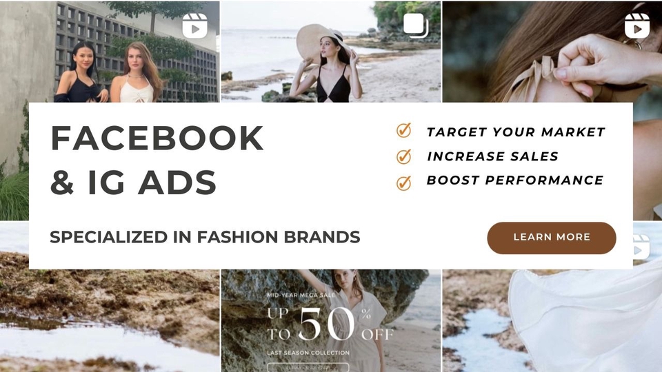 Digital Marketing - Facebook & IG Ads For Fashion Brand | Target The Right Audience & Boost Your Brand's Performance! - 1