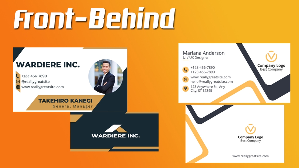 สื่อสิ่งพิมพ์และนามบัตร - นามบัตร-การ์ด มินิมอล เป็นทางการ เรียบหรู งานด่วน งานไว ราคาเป็นกันเอง - 5