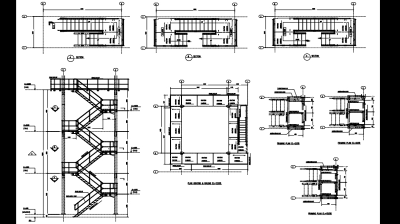 CAD Drawing - Gambar Kerja (Shop Drawing) pekerjaan Konstruksi maupun MEP. - 1