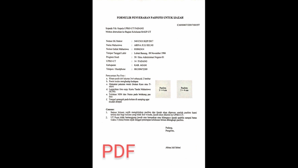 Pengetikan Umum - Pengetikan Ulang PDF, JPG ke DOC, Rapi dan Detail - 2