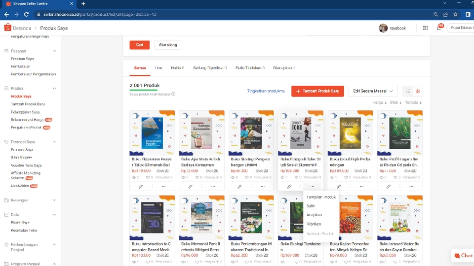 Update Produk Toko Online - Jasa Upload Produk Marketplace Shopee, Tokopedia, Bukalapak, Lazada dan Instagram - 8