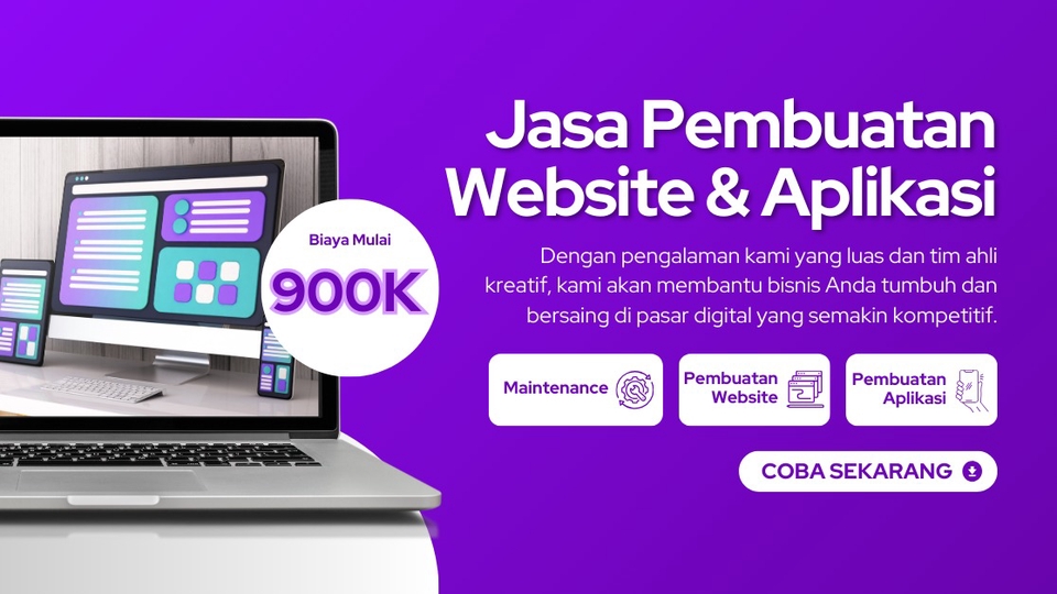 Web Development - Jasa Pembuatan Website & Aplikasi Custom – Absensi, UMKM, Company Profile, Manajemen Stok, MLM - 1