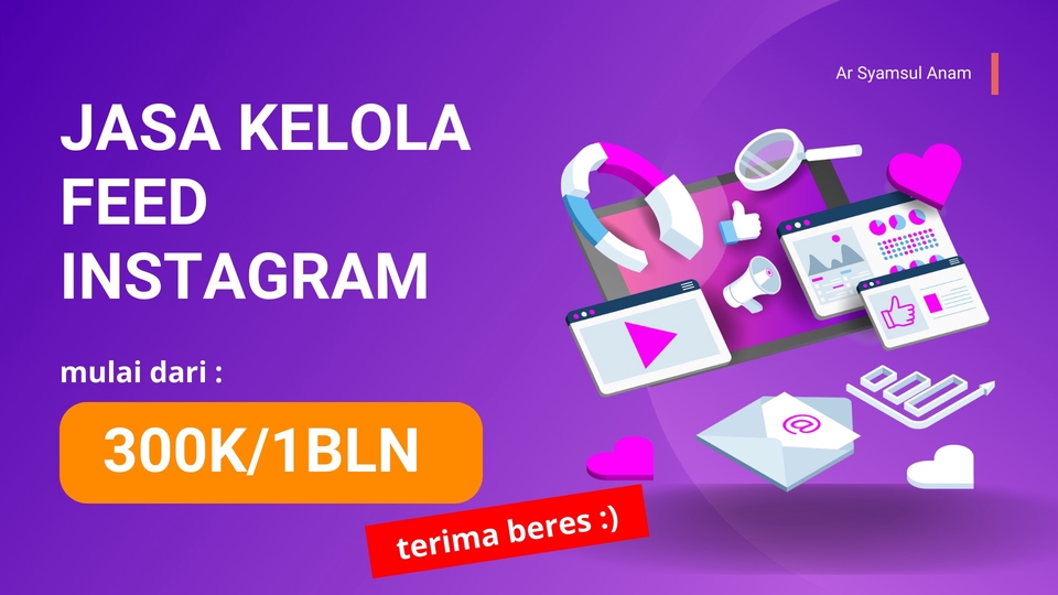 Jasa Desain Banner Online, Template Keren dan Unik - JASA KELOLA FEED INSTAGRAM 100% TERIMA BERES