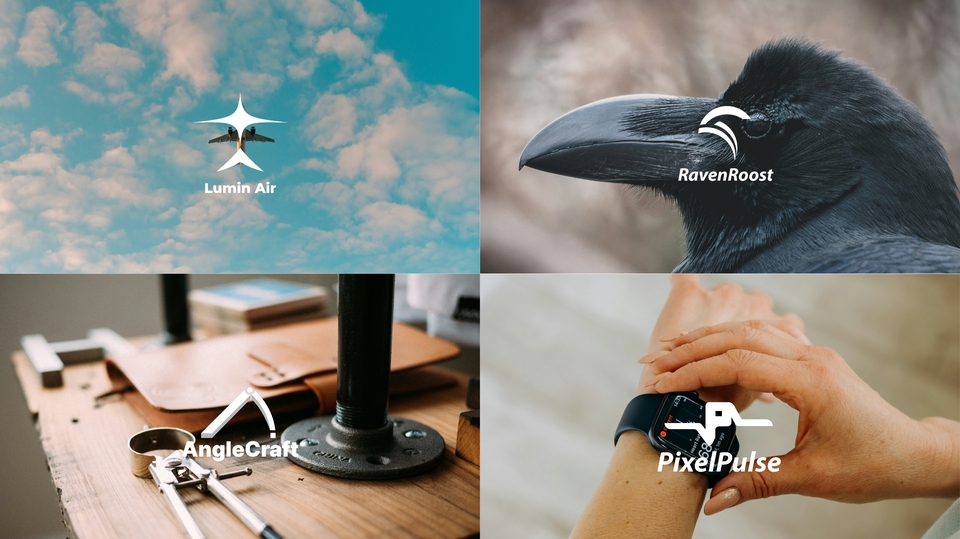 Desain logo profesional untuk berbagai keperluan, termasuk desain logo perusahaan, restoran, dan komunitas.