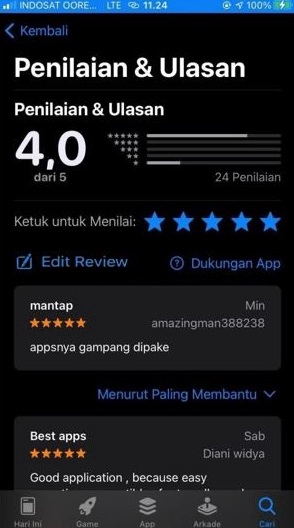 Memberi Review - Jasa Review Aplikasi di Play Store Dan App Store - 4