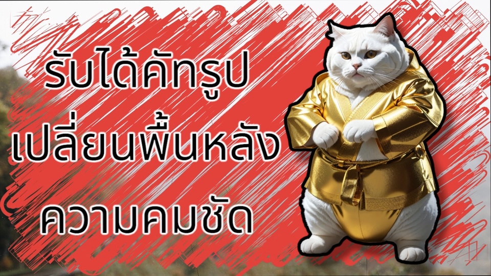 ไดคัท & Photoshop - รับไดคัทพื้นหลัง รีทัช ต่อภาพ รับงานด่วน ราคาถูก การันตีคุนภาพค่ะ - 1