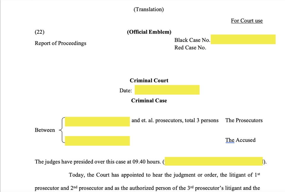 แปลภาษา - Legal Documents Translation Service - 2