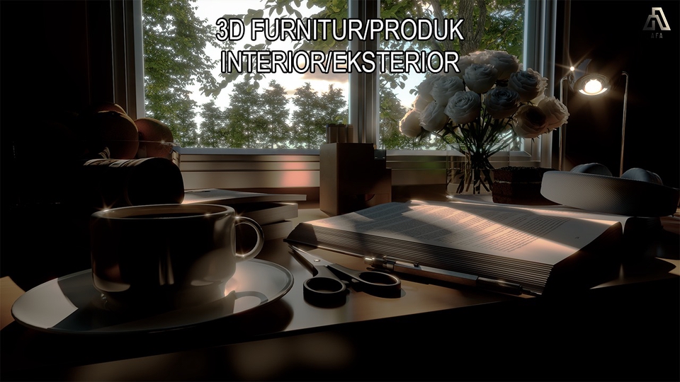 Desain Furniture - Desain 3D Furnitur - 1