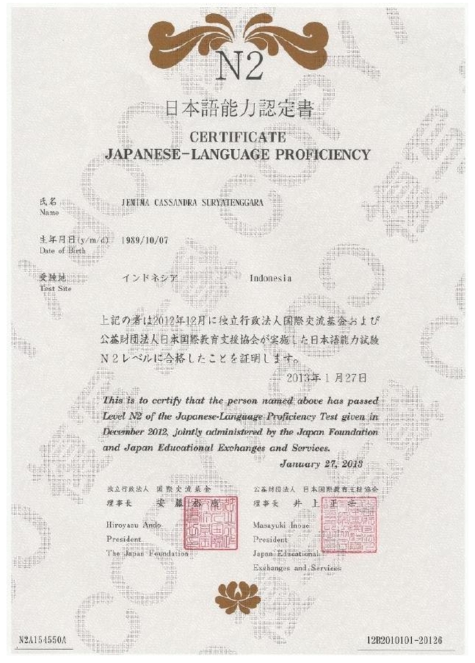 Penerjemahan - Translator Bahasa Jepang-Indonesia/Inggris - 2