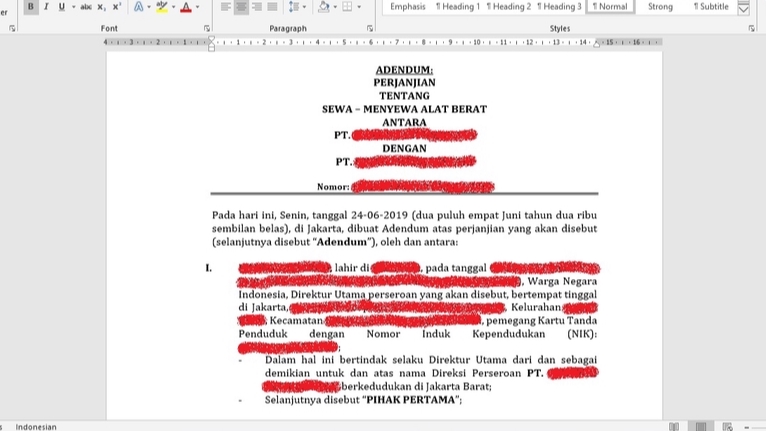 Hukum - Drafting Berbagai Jenis Kontrak/ Dokumen Legal - 5