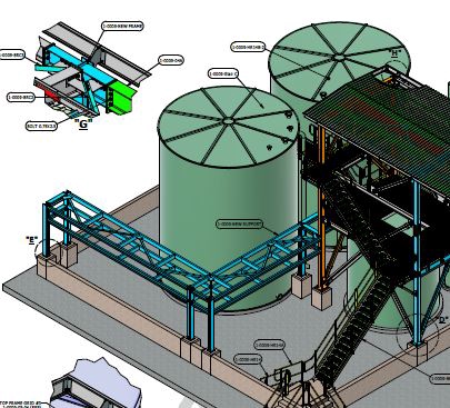 CAD Drawing - Design CAD Drawing (MEP, Steel Structure, Piping) - 16