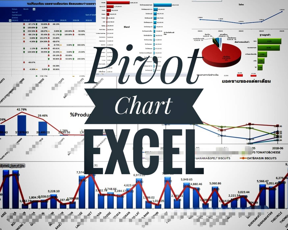 ผู้เชี่ยวชาญให้ความรู้เฉพาะด้าน - สอนการใช้งาน Microsoft Office Excel ,Power BI ,Google Data Studio ในการวิเคราะห์และการใช้งานต่างๆ - 13