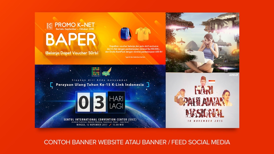 Banner Online - BANNER / SPANDUK / BILLBOARD / BALIHO ONLINE ATAU OFFLINE - 2