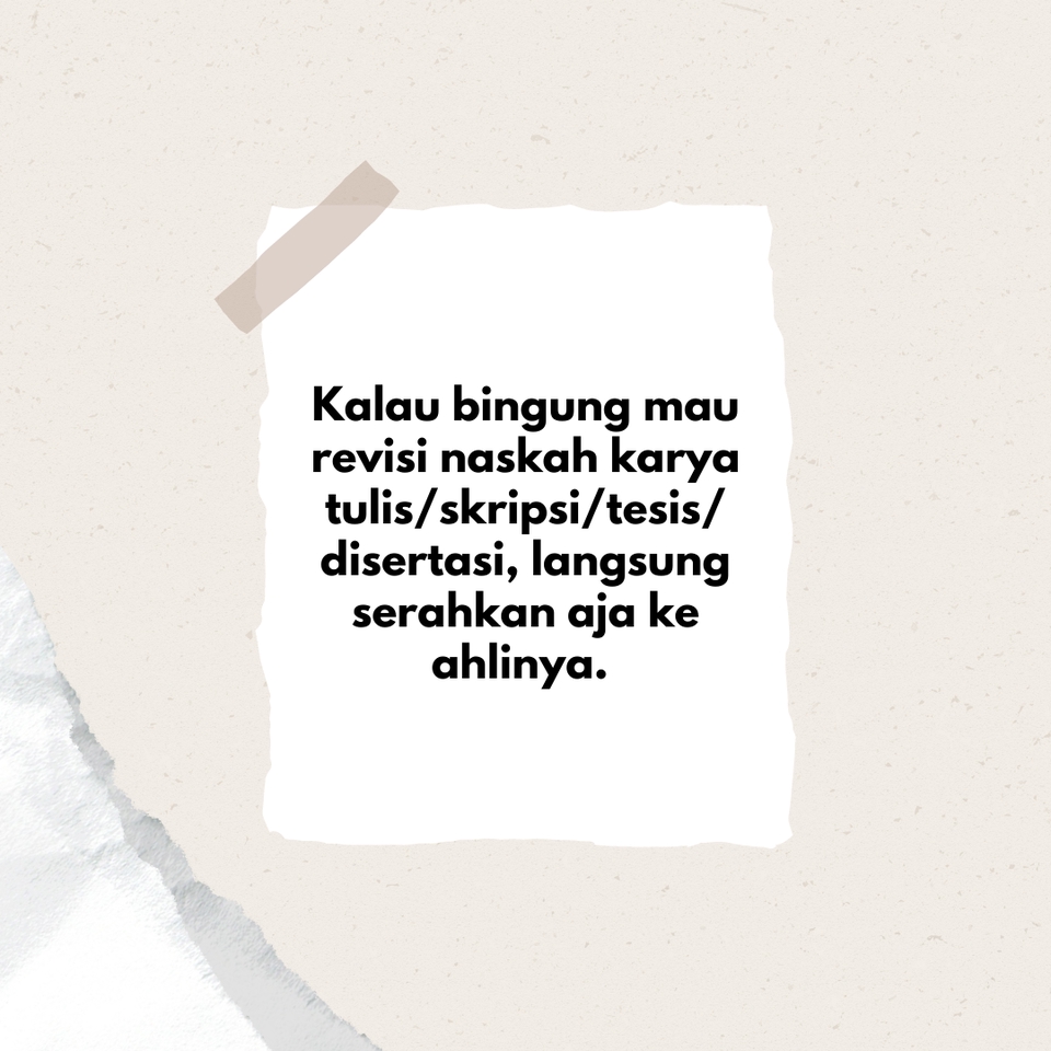Jasa Lainnya - Editor Naskah Bahasa Indonesia - 5