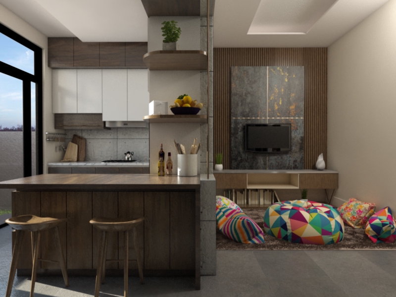 3D & Perspektif - Desain Layout Denah, 3D Modelling & Rendering - 6