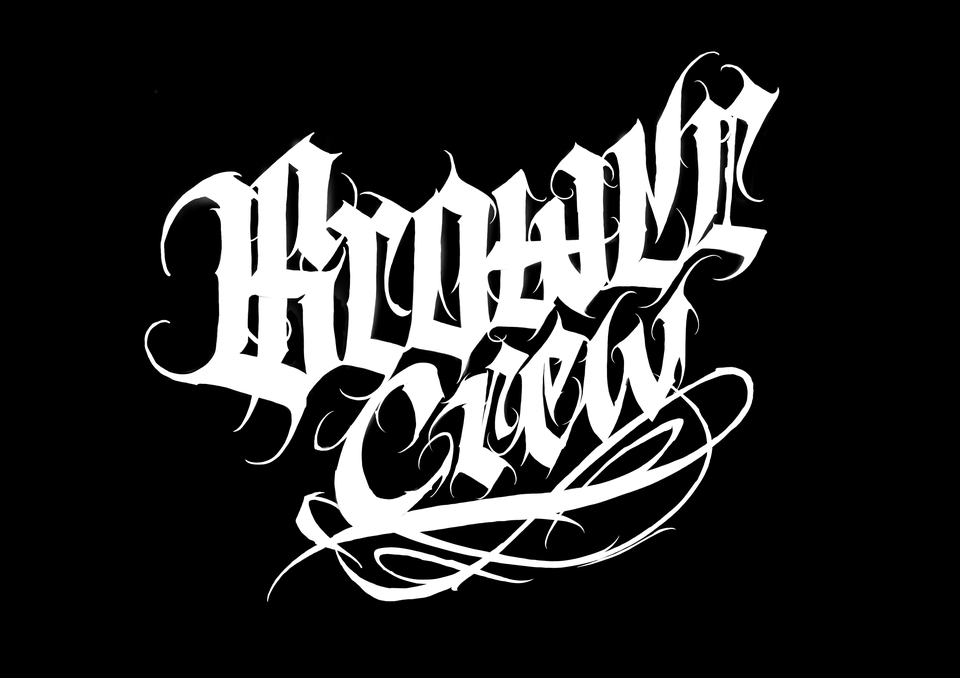 Logo - Gothic calligraphy logo - 3