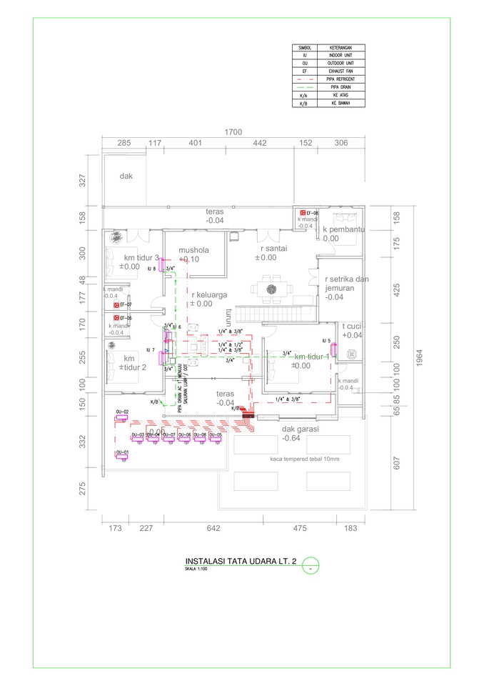 CAD Drawing - Jasa Desain Gambar Rumah & Gambar Instalasi Mekanik dan Listrik - 17