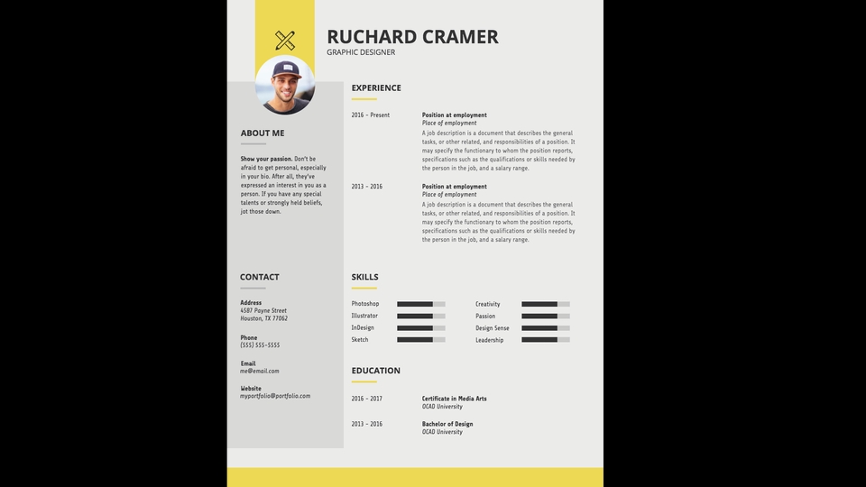 Portfolio & Resume - Jasa Desain CV dan Portofolio - 1