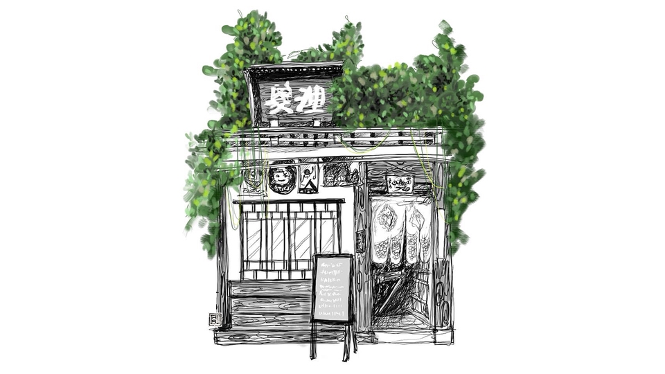 รับวาดรูป ร้านค้า สไตล์ญี่ปุ่น ดิจิตอลเพ้นท์