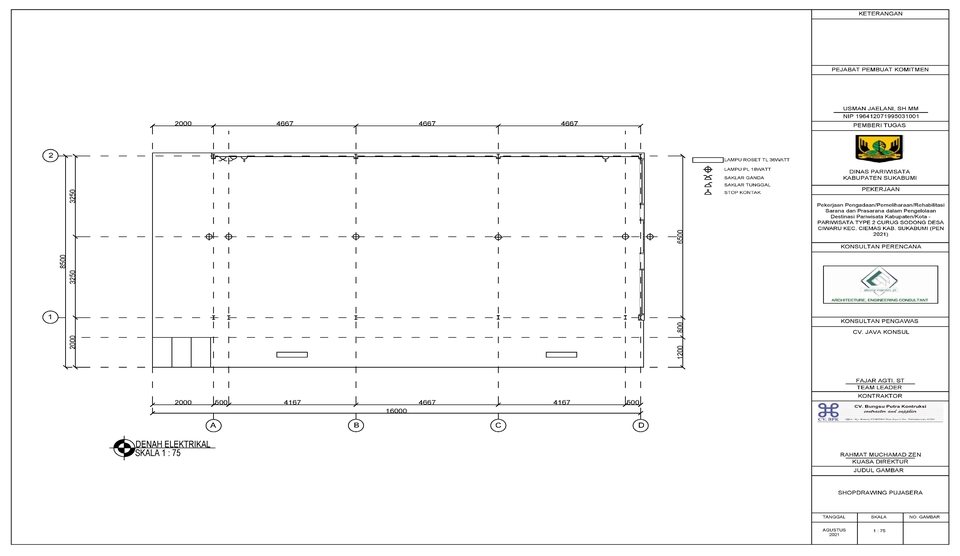 CAD Drawing - Jasa Gambar Kerja Konstruksi, Jadi 3 Hari - 24